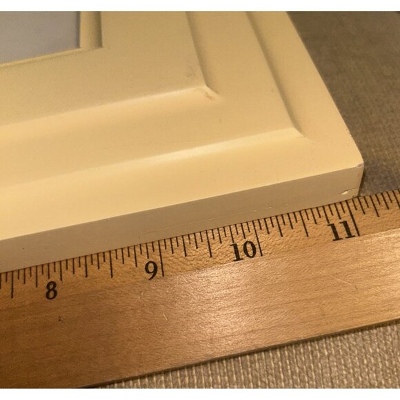 Victoriana Yellow Wooden Layer Chic Holds 4 x 6 Photo Frame Dual Orientation - Picture 6 of 7